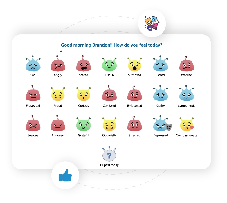 Edsby emotion check ins