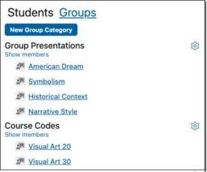 Edsby class groups