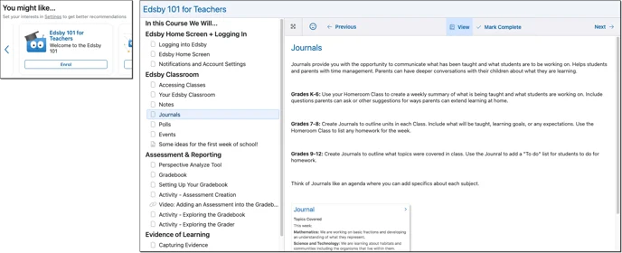 Edsby PD modules