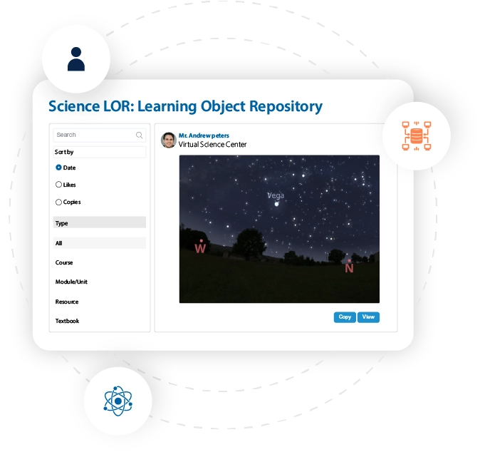 Edsby learning object repository (LOR)